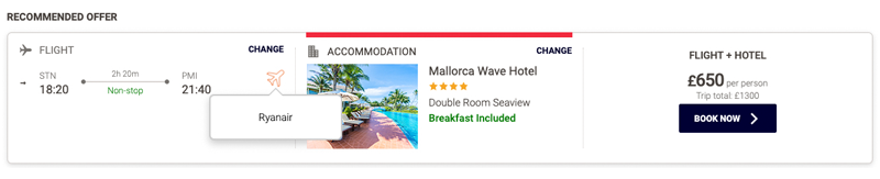 bookingvoo + hotel Mirai Onlinetravel