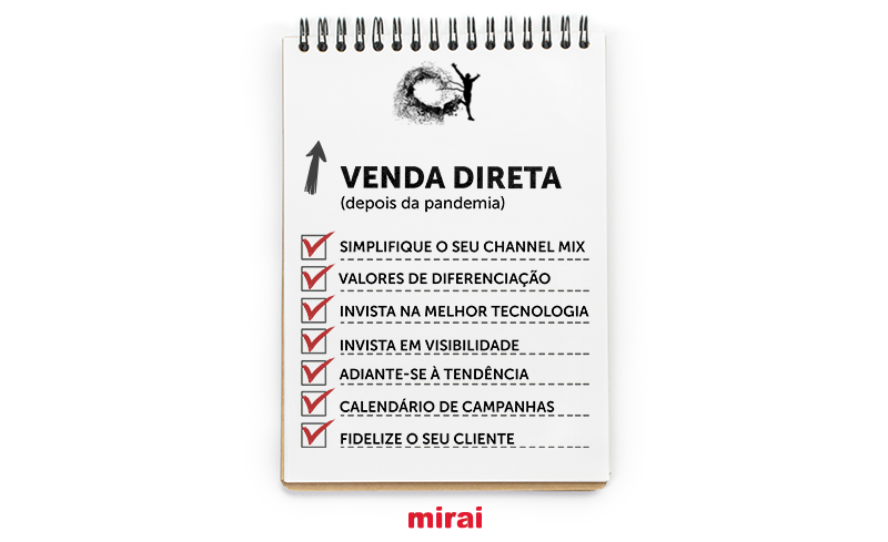 manter aumentar venda direta hotel depois pandemia mirai