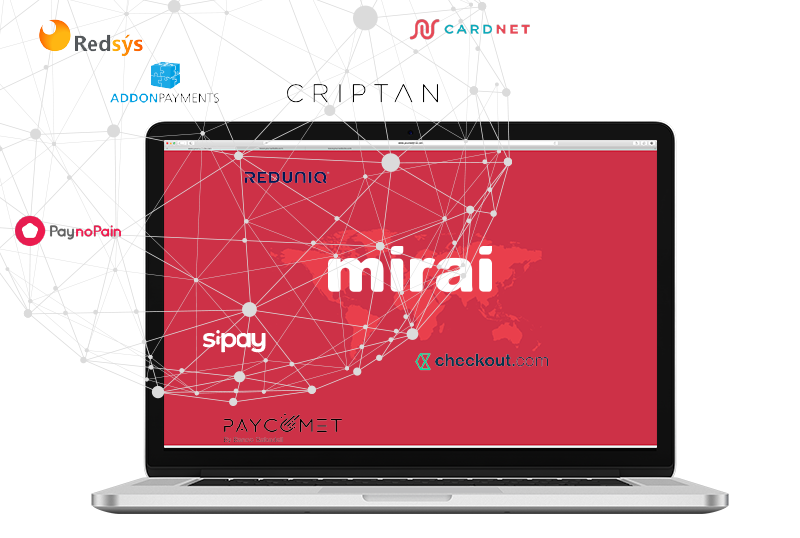 plataformas pagamento Mirai